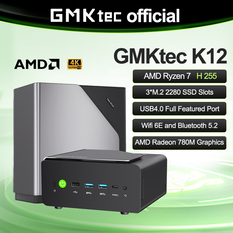 Amd Cpu Ryzen 7 - GMKtec K12 미니 PC AMD 라이젠