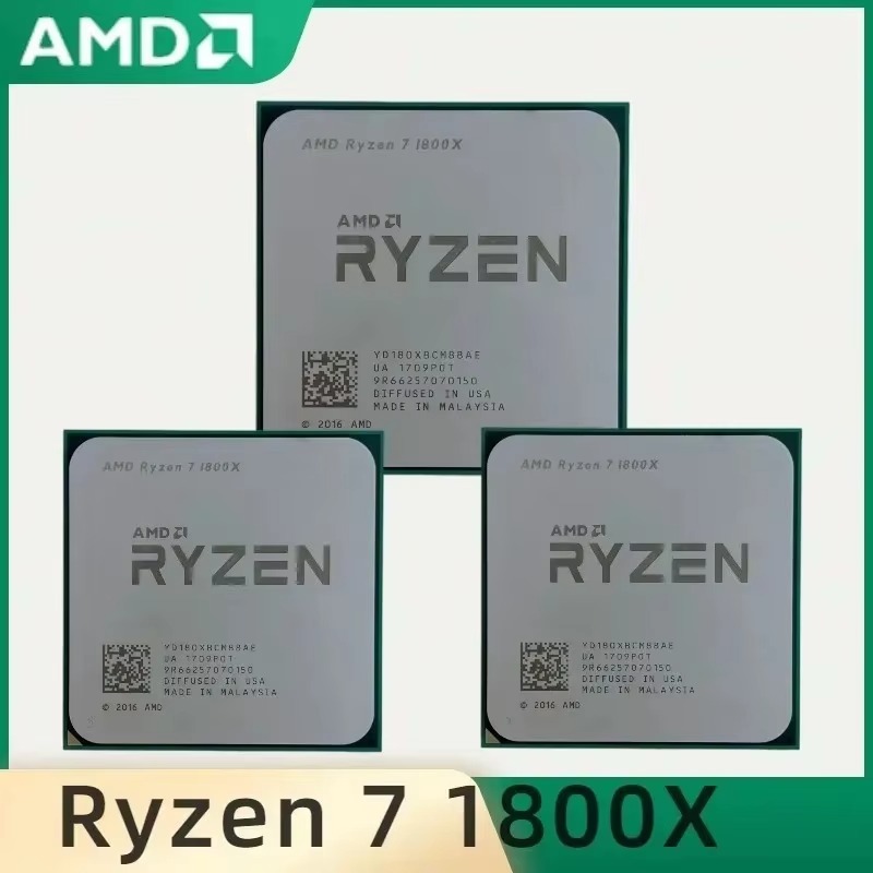 100% 새 제품 AMD Ryzen 7 1800X R7 - Amd Cpu Ryzen 7 리뷰 및 가격