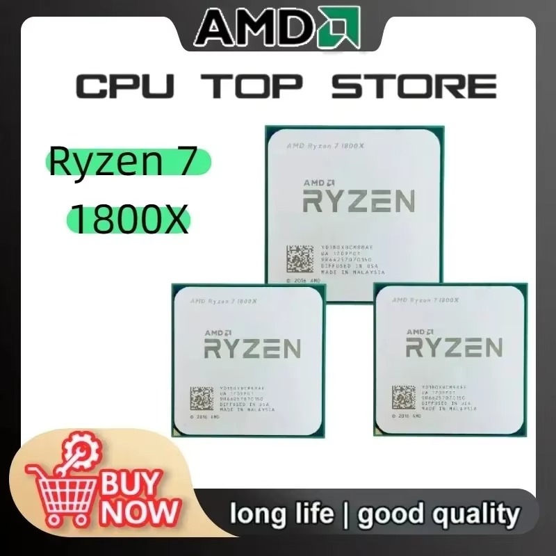 100% 새 제품 AMD Ryzen 7 1800X R7 - Amd Cpu Ryzen 7 리뷰 및 가격