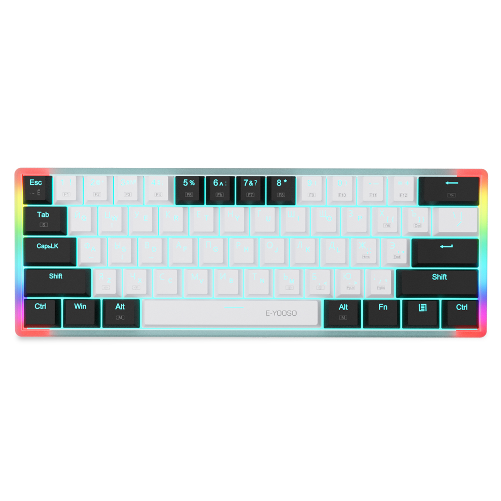 E-YOOSO Z11T USB 60% 미니 기계식 게이 - Keyboard Gaming Blue Switch 리뷰 및 가격