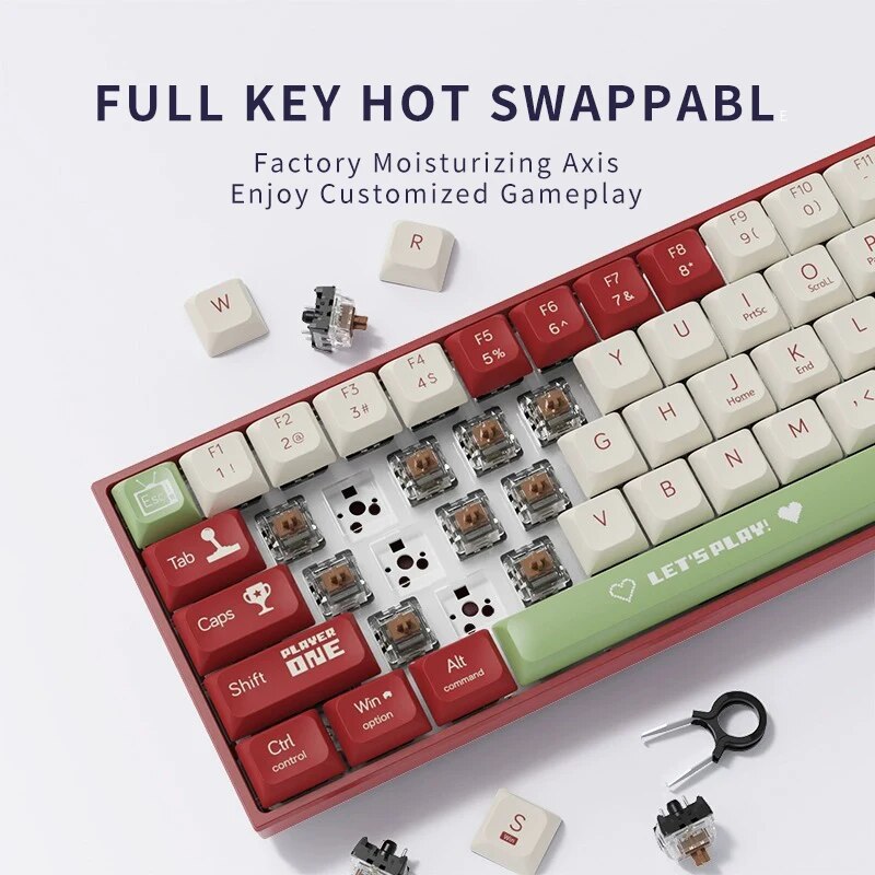 AJAZZ 기계식 키보드 게임용 유선 컴팩트 노트북,  - Gaming Keyboard Hot Swappable 리뷰 및 가격