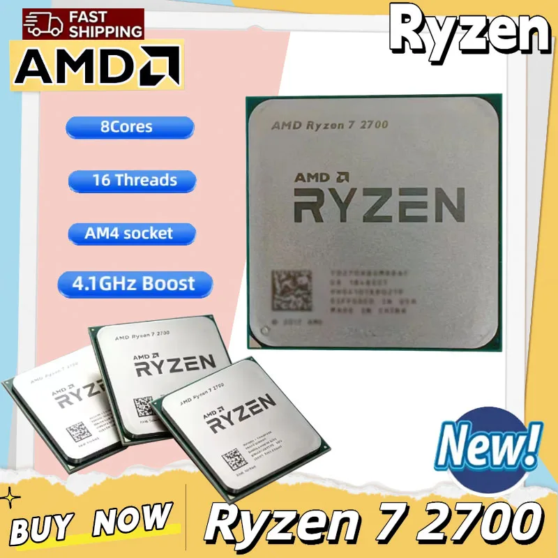 AMD 라이젠 7 2700 데스크탑 CPU 8코어 16 - Amd Cpu Ryzen 7 리뷰 및 가격